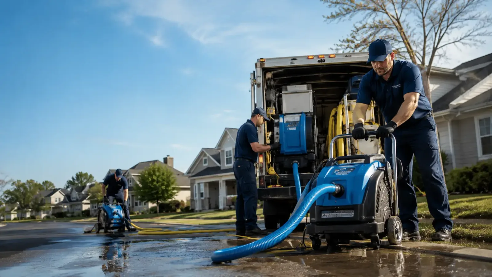 Flood Damage Cleanup in Animas, NM